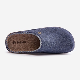 Home shoes Women's slippers Inblu ED000018 Navy blue 2