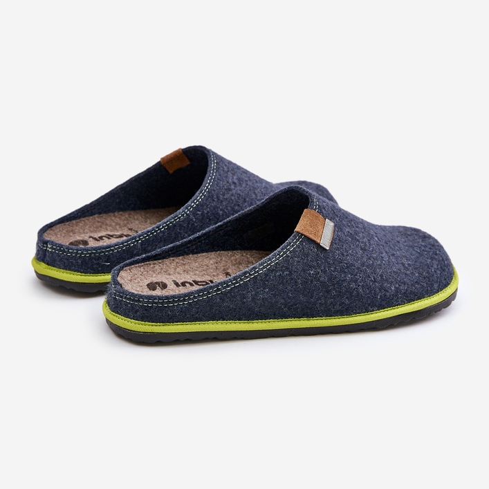 Men's Slippers, Inblu Home Shoes SI000023 Navy Blue 2