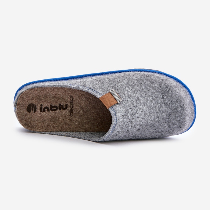 Men's Slippers Home Shoes Inblu SI000023 Light gray grey 2 Men's Slippers Home Shoes Inblu SI000023 Light gray grey 2