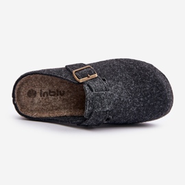 Men's Slippers With Buckle Preventive Flip-Flops Inblu MT000012 Graphite grey 2 Men's Slippers With Buckle Preventive Flip-Flops Inblu MT000012 Graphite grey 2
