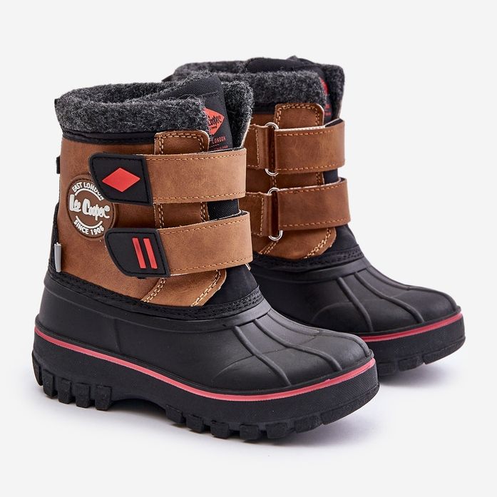 Children's Velcro Snow Boots Lee Cooper LCJ-24-44-2864K Camel brown 1 Children's Velcro Snow Boots Lee Cooper LCJ-24-44-2864K Camel brown 1