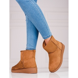 Women's camel shelovet mucilettes brown 2