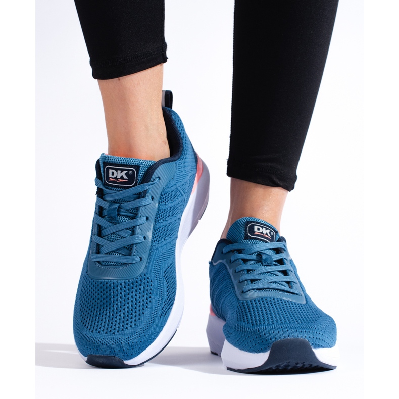 Women's textile DK blue sports shoes 2 Women's textile DK blue sports shoes 2
