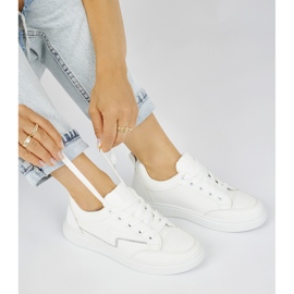 White women's sneakers 1 White women's sneakers 1