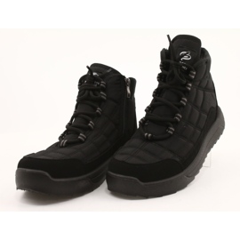 Insulated Men's Winter Lace-Up Boots Progress PROGJ-24-153 Black 9