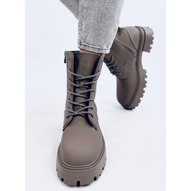 Tamar Green lace-up boots 1