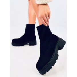 Roanna Black sock boots 2