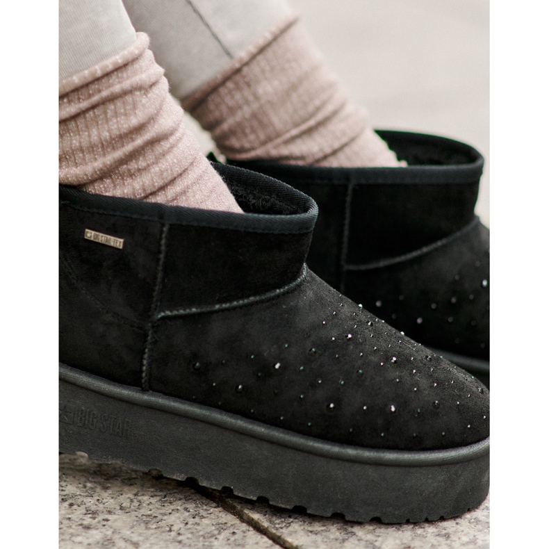 Snow boots with decoration on the platform Big Star OO274A105 Black 2