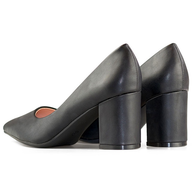 Black classic high-heeled pumps, women's shoes for the office 1 Black classic high-heeled pumps, women's shoes for the office 1