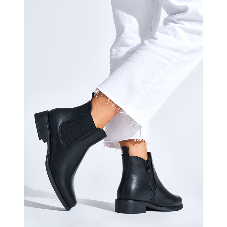 Black ankle boots for women 1