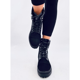 Gaba Black women's work boots 2