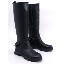 Women's boots with chain Guest Black 1