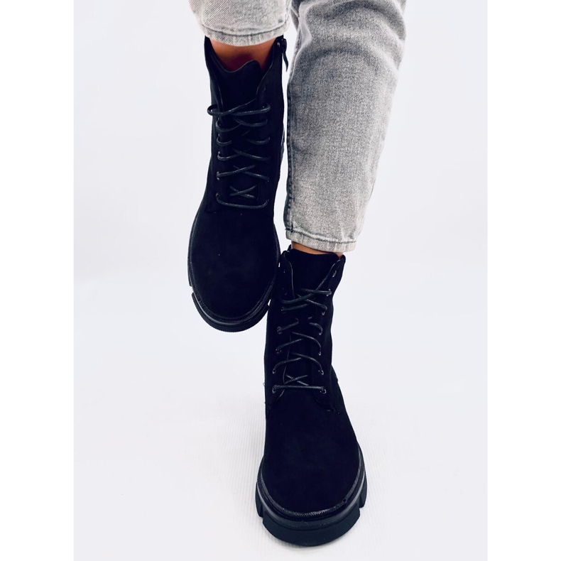 Turner Black lace-up workers 1