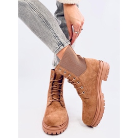 Lace-up boots Vecna ​​Khaki brown 1