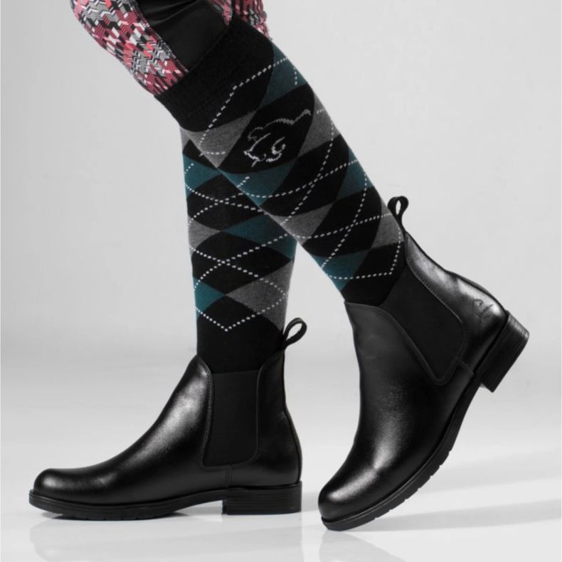 Rusttler Women's Rustler women's Karo leather Chelsea boots black 2