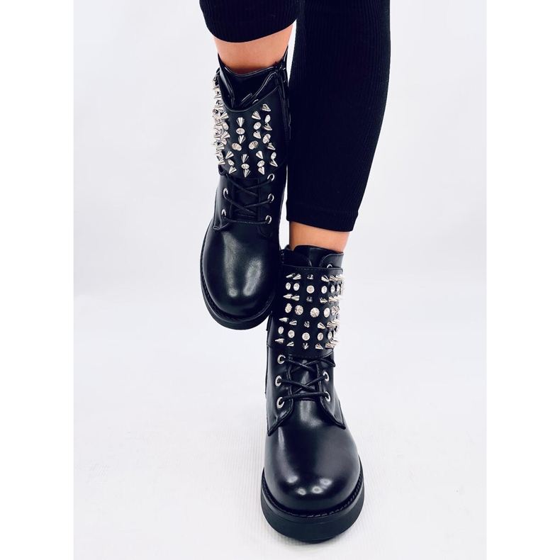 Boots with Ziku Black studs 1