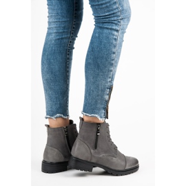 Mazaro Leather workers grey 1