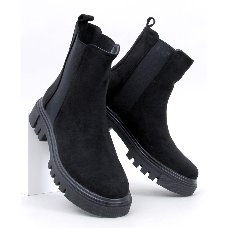 Swanson Black High Top Chelsea Boots 1