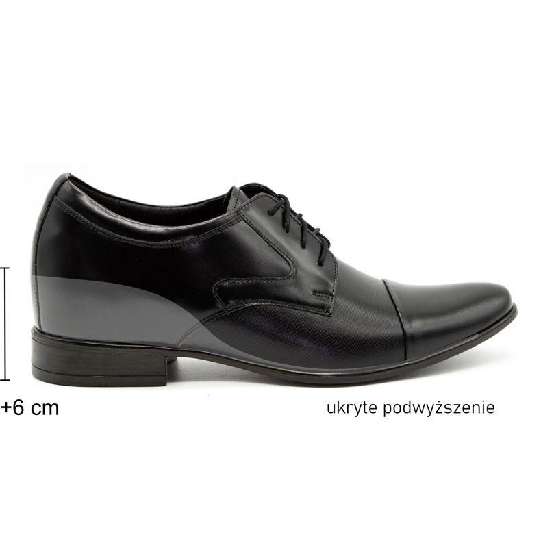 Olivier Men's formal shoes P10 increasing black 2