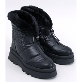 Tavaris Black snow boots with fur 1