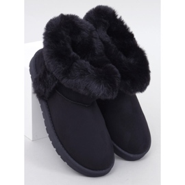 Emus short with fur Sissoi Black 1
