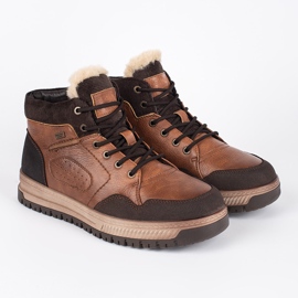 Men's insulated high winter boots black 1