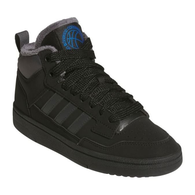 Adidas Rapid Court Mid Winterized JR2804 shoes black 1 Adidas Rapid Court Mid Winterized JR2804 shoes black 1