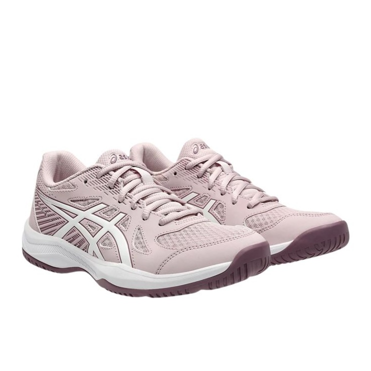 Asics Upcourt 6 volleyball shoes 1072A107 700 pink 1