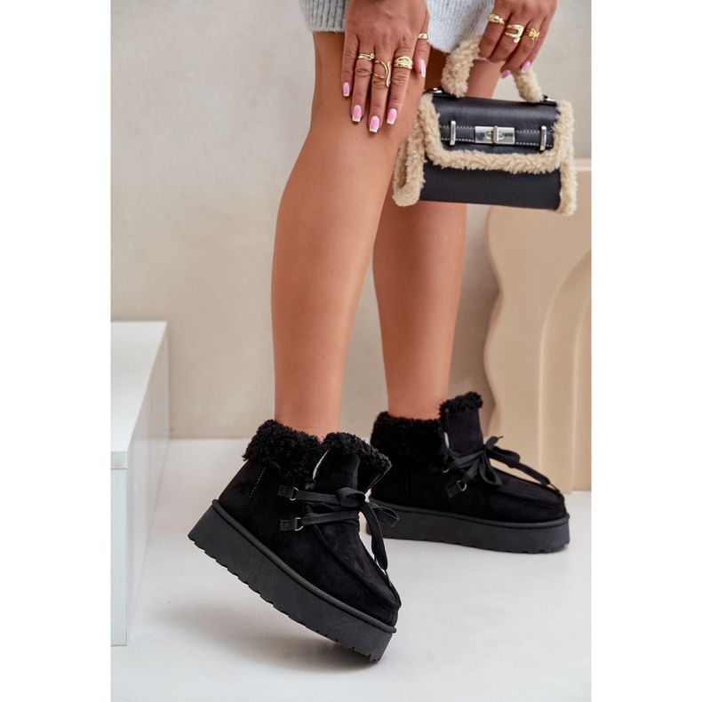 Women's Platform Snow Boots With Fur, Branek Black Ciabellae 2 Women's Platform Snow Boots With Fur, Branek Black Ciabellae 2