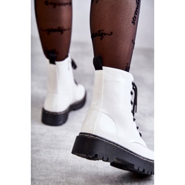 S.Barski Women's Boots White Kognito 4