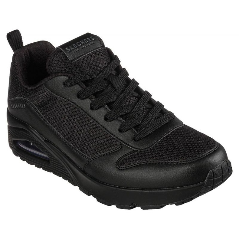Skechers Uno Fastime 237016-BBK shoes black 1 Skechers Uno Fastime 237016-BBK shoes black 1