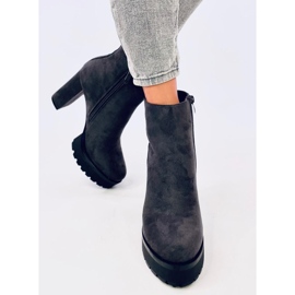 Rumma Gray platform boots grey 1