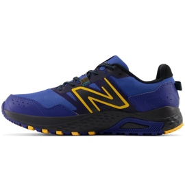 New Balance 410 men's trail running shoes, sports sneakers, navy blue (MT410LY8) 1