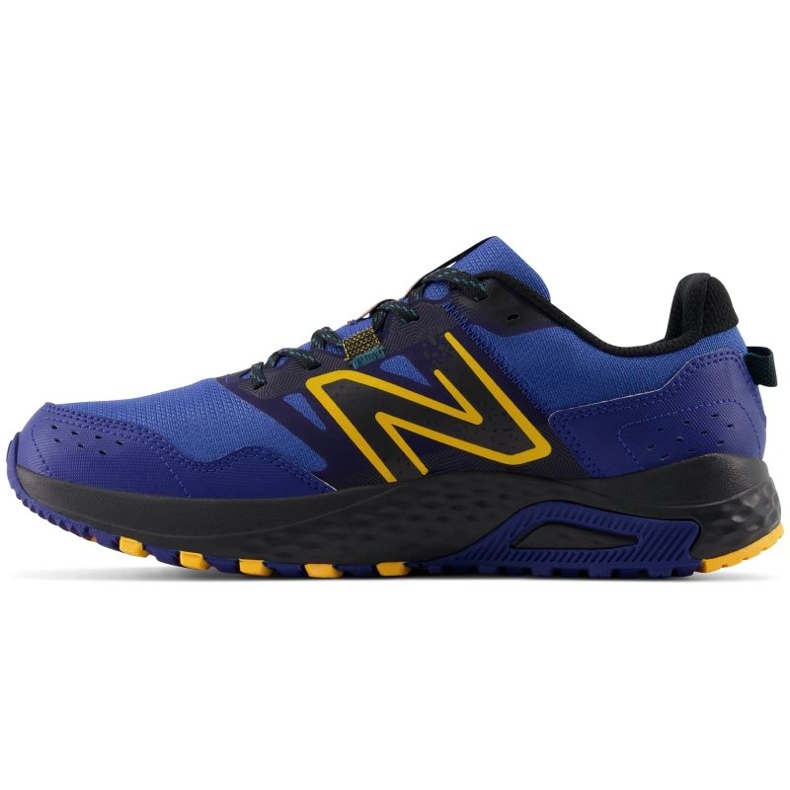 New Balance 410 men's trail running shoes, sports sneakers, navy blue (MT410LY8) 1