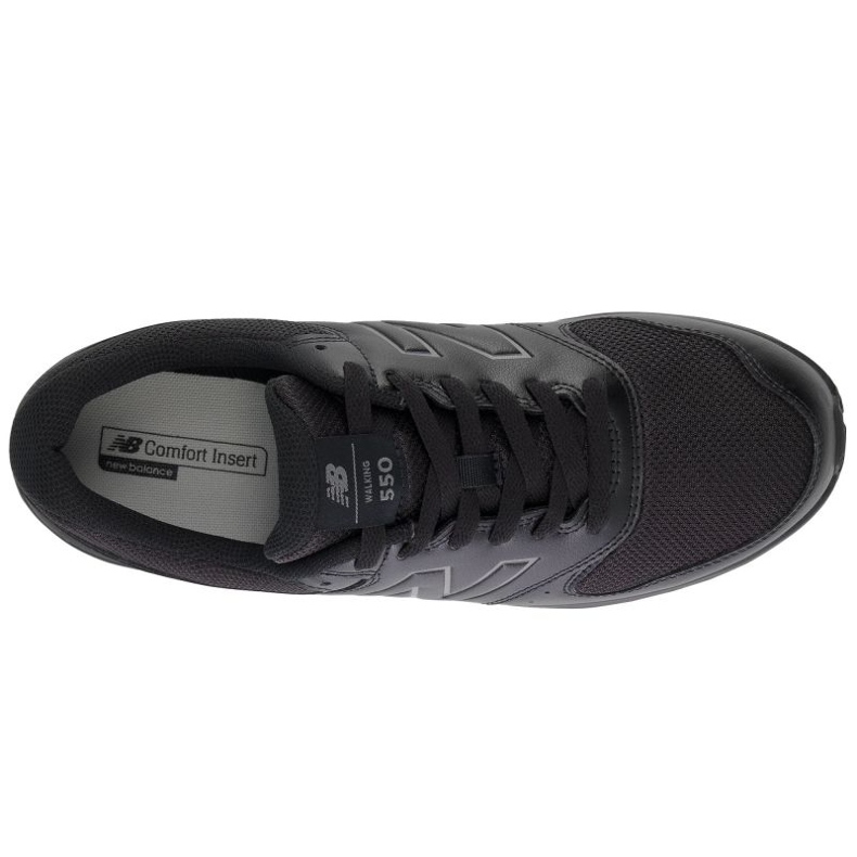 Men's sports sneakers New Balance 550 training shoes black (MW550BK4) 1