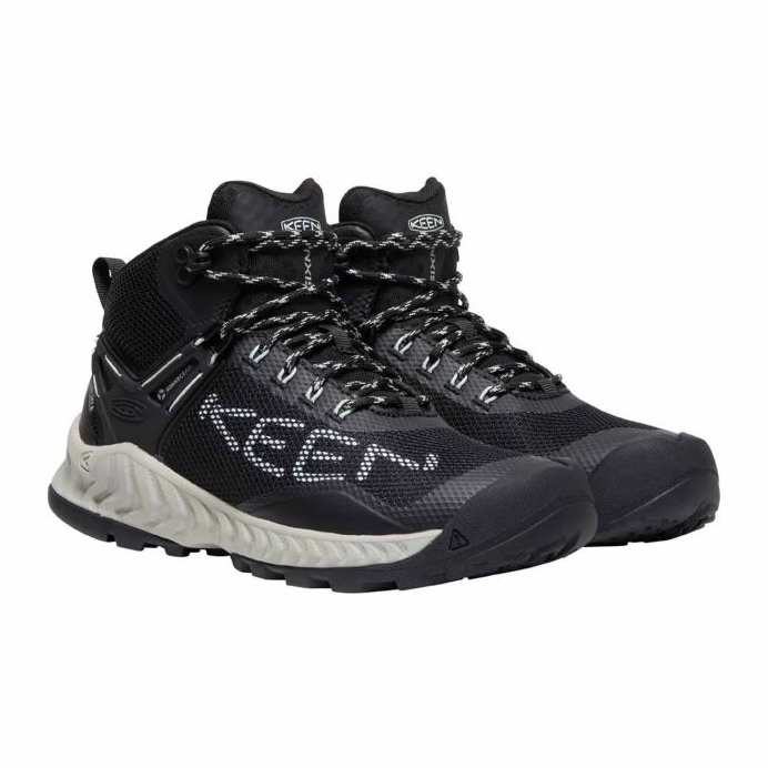 KEEN Nxis Evo Mid Wp Glass shoes KE-1025911 black 1