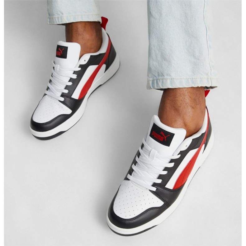 Puma Rebound v6 Low shoes 392328-04 white 2