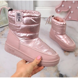 Big Star NT1742B Metallic Snow Boots pink 1 Big Star NT1742B Metallic Snow Boots pink 1