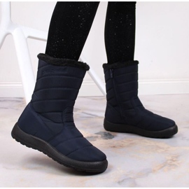 Insulated snow boots NEWS W EVE378C blue 1