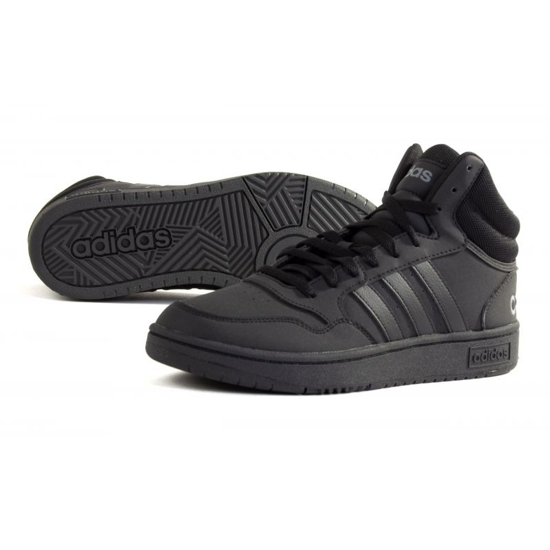 adidas gazelle silver green womens adidas Men's Hoops 3.0 Mid Basketball Shoes, Size 10.5, Black/Black/White main image 1