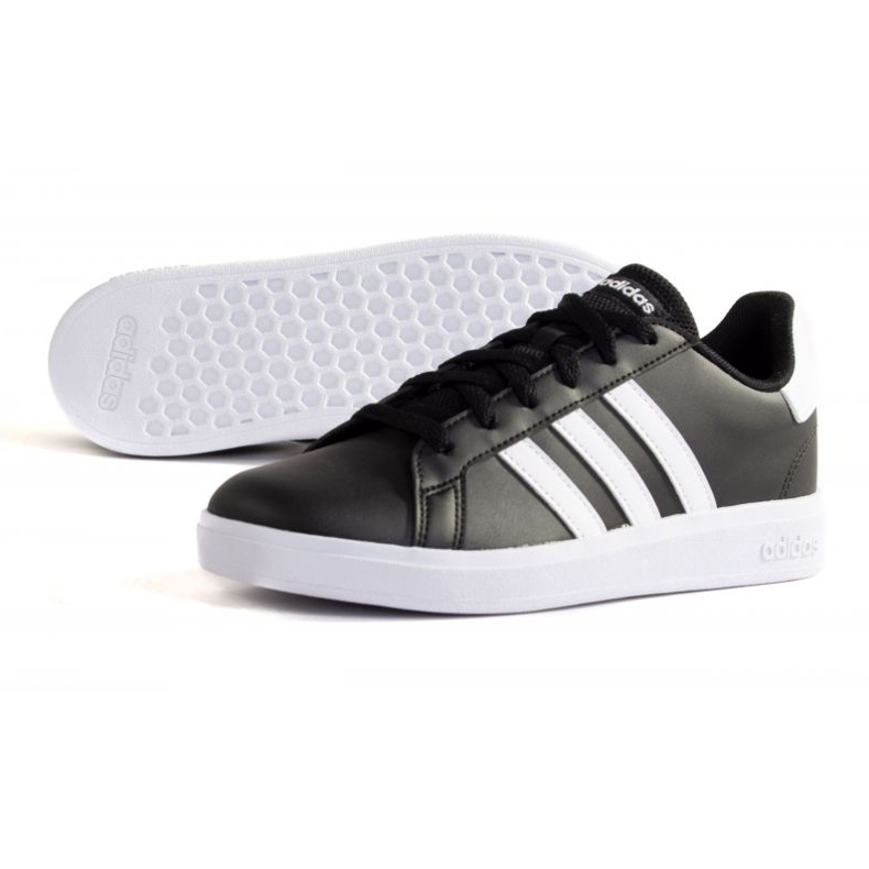 Adidas Grand Court 2.0 K GW6503 shoes black 1