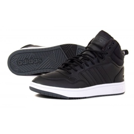 Adidas Hoops 3.0 Mid Wtr GZ6679 shoes black 1