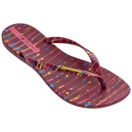 Ipanema Wave Art Fem Flip Flops W 26287-20868 red 1
