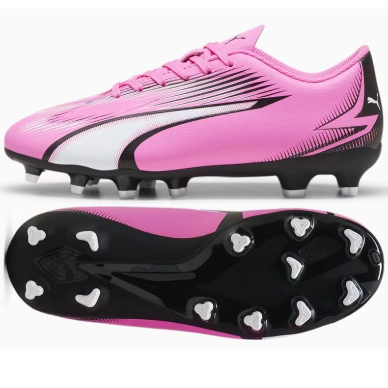 Puma Ultra Play FG/AG Jr shoes 107775 01 pink 1 Puma Ultra Play FG/AG Jr shoes 107775 01 pink 1