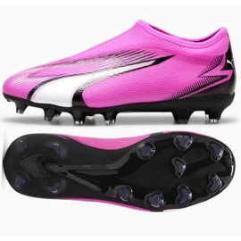 Puma Ultra Match Ll FG/AG Jr shoes 107770 01 pink 1