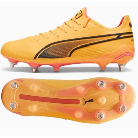 Puma King Ultimate MxSG 107562 04 shoes orange 1