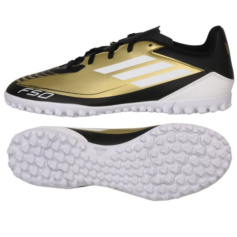 Adidas F50 Club Messi Tf M IG9330 shoes golden 1
