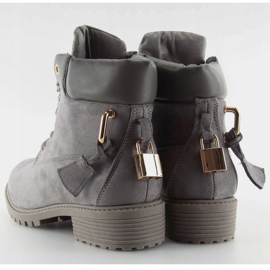 Gray timber boots for women AT-0623-L Gray grey 2