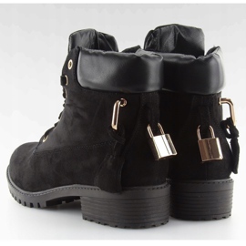 Black timber boots for women AT-0623-L Black 2