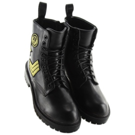 Military boots black 8338 black 1 Military boots black 8338 black 1
